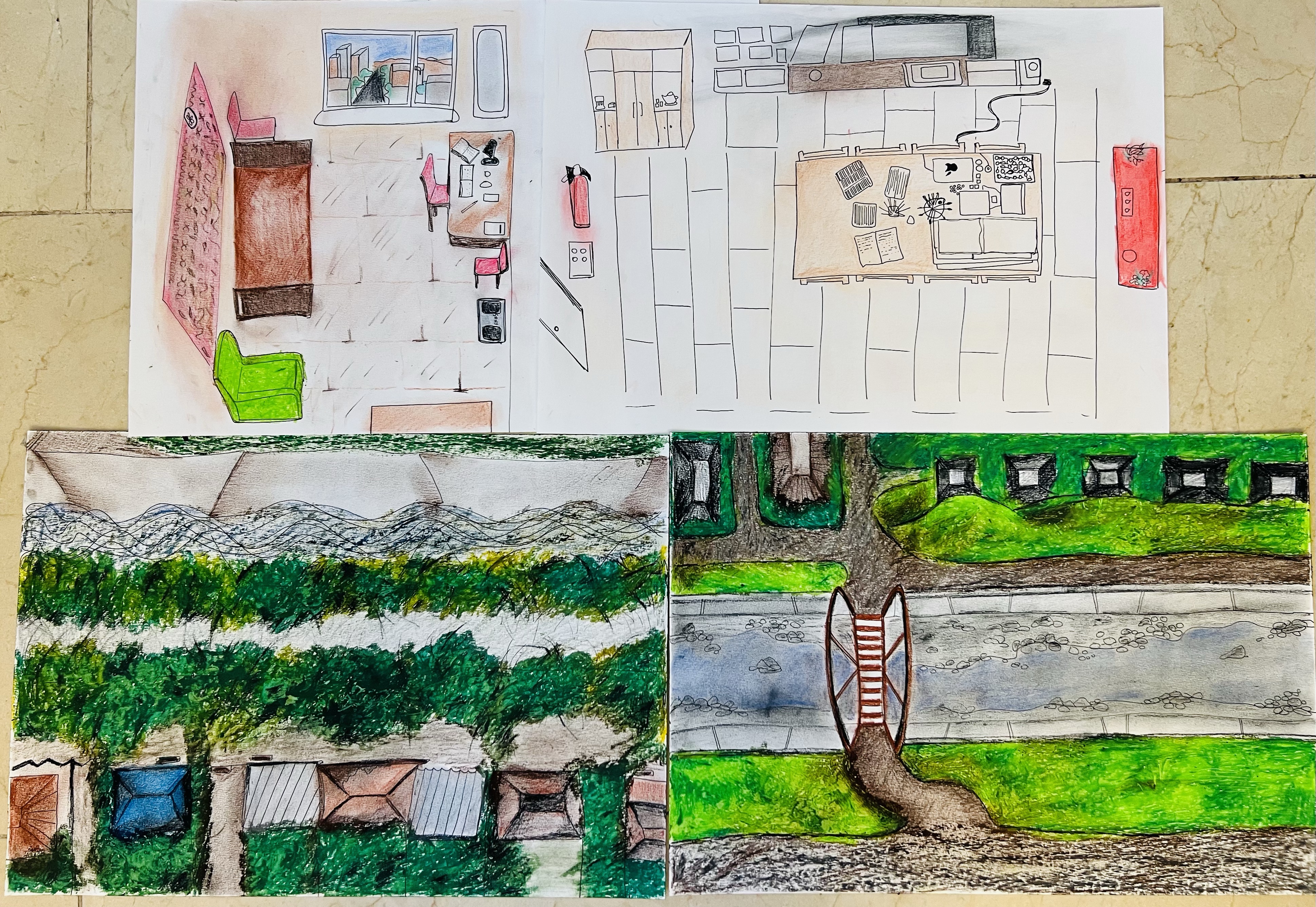 Drawing 2. Part Four. Mapping – JeanArt